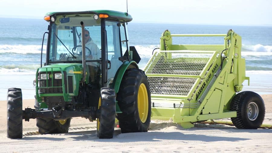 used beach cleaner